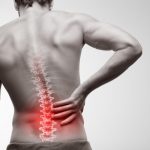 Man feels back pain
