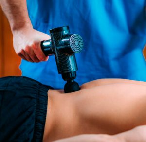 Sciatica Massage with Massage Gun